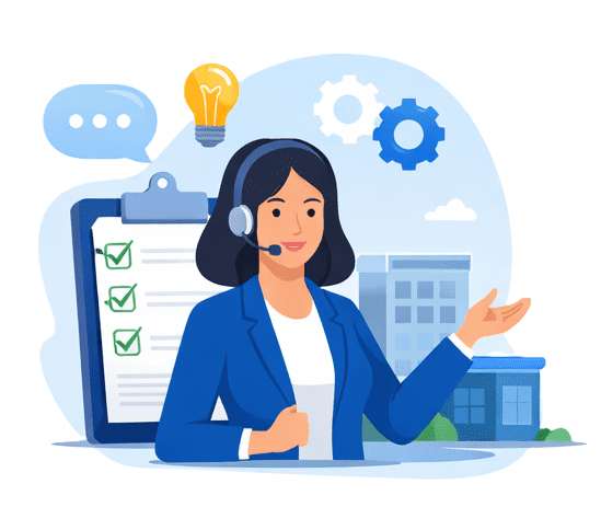 Asistente de configuración de cliente