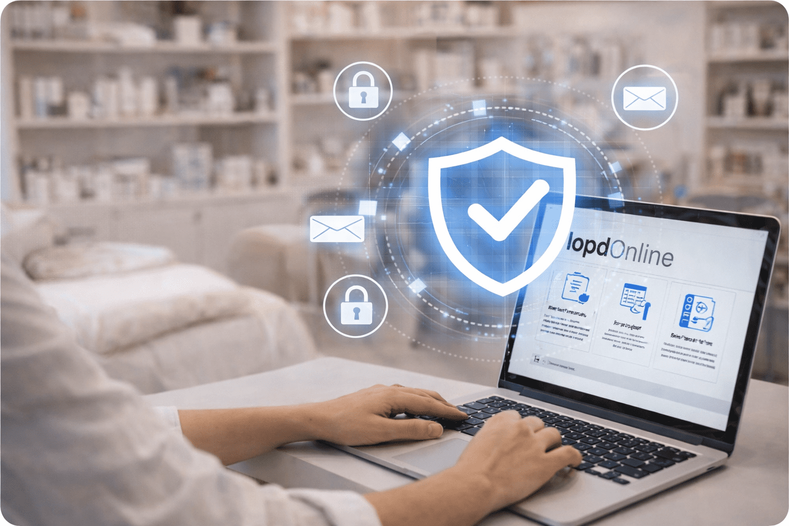 Gestión legal de datos en centros de estética
