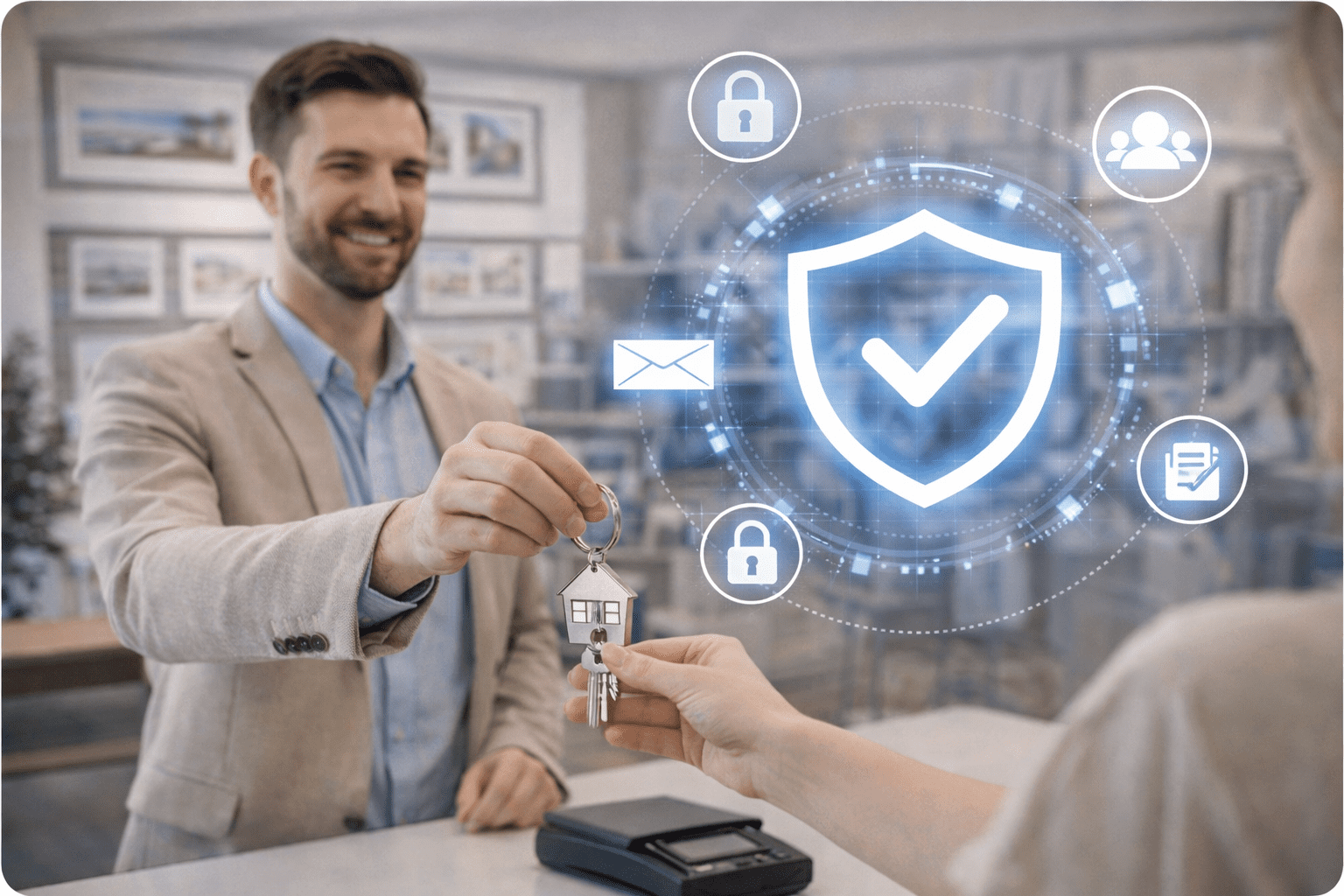 Gestión legal de datos en servicios inmobiliarios