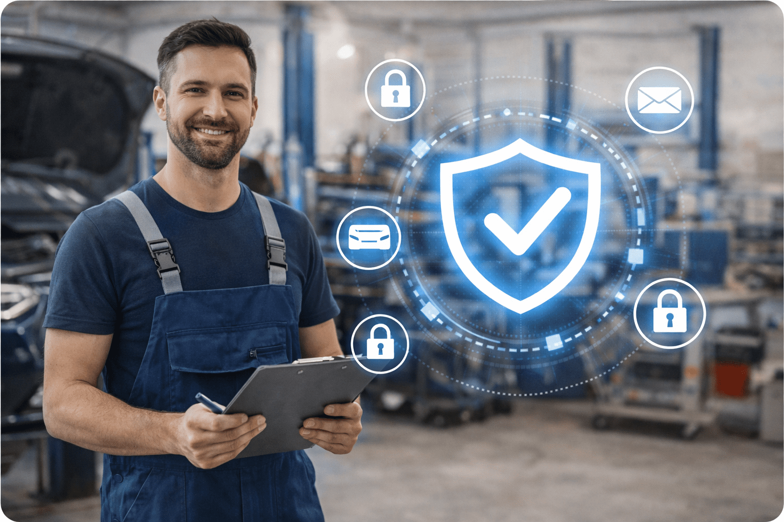 Protección de datos en talleres de vehículos